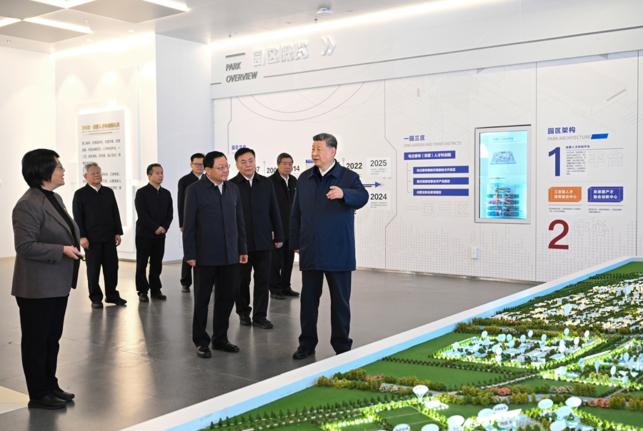 习近平在内蒙古乌兰察布考察时强调 统筹高质量发展和高水平保护 坚定不移走生态优先绿色发展之路