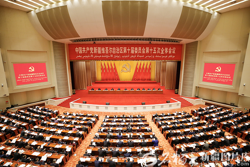 自治区党委十届十五次全会召开