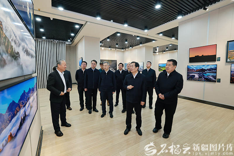 陈小江在自治区社科联和自治区文联调研座谈