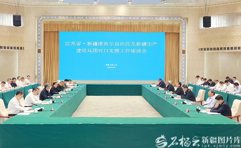 江苏省党政代表团来疆考察对接对口支援与合作发展工作