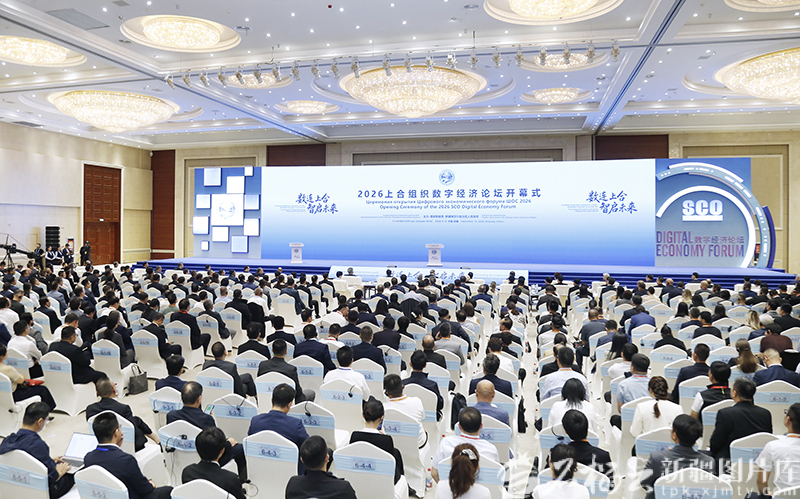 2026上合组织数字经济论坛在乌鲁木齐开幕