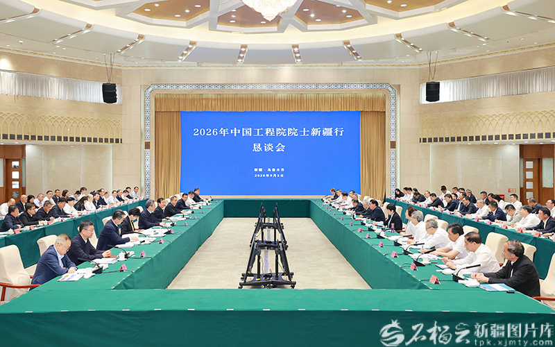 中国工程院院士新疆行恳谈会在乌鲁木齐举行
