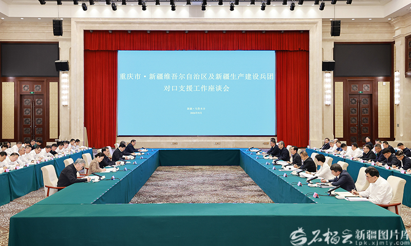 重庆市党政代表团来疆考察对接对口支援与合作发展工作
